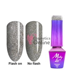 Oja Semi Molly Lac Flashing Light Darkness UV/ LED de 5 ml 610 Skin Lights Shimmer 09605
